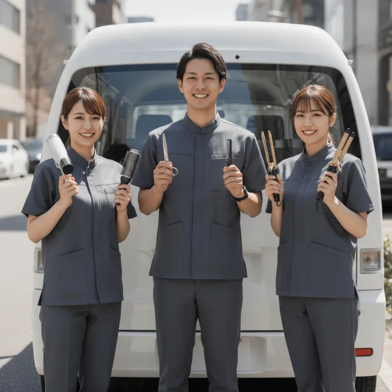 高級美容室 のチーム: 鹿沼市